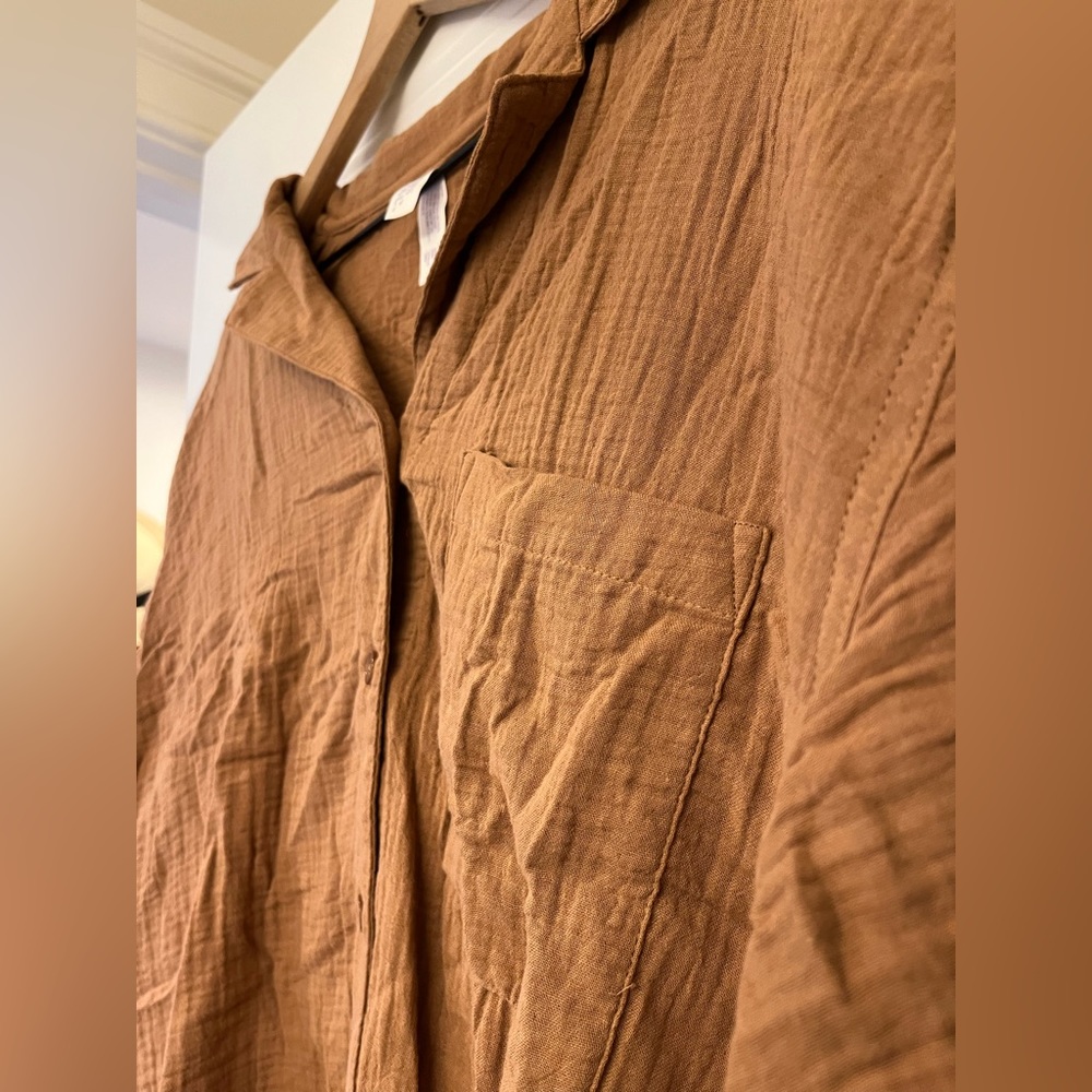 Stars above pajama top